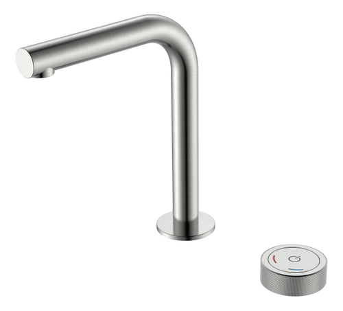 Boheme Смеситель автоматический для раковины на 2 отв. TECH Nikel Brush