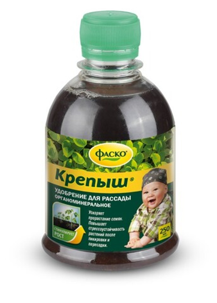 Удобрение Крепыш органоминеральное ЖКУ 0,25л