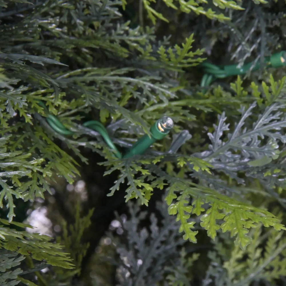 Ёлка светодиодная «Лесная радость» 150 см (616 веток), 180 ламп LED, цвет свечения-Теплый белый