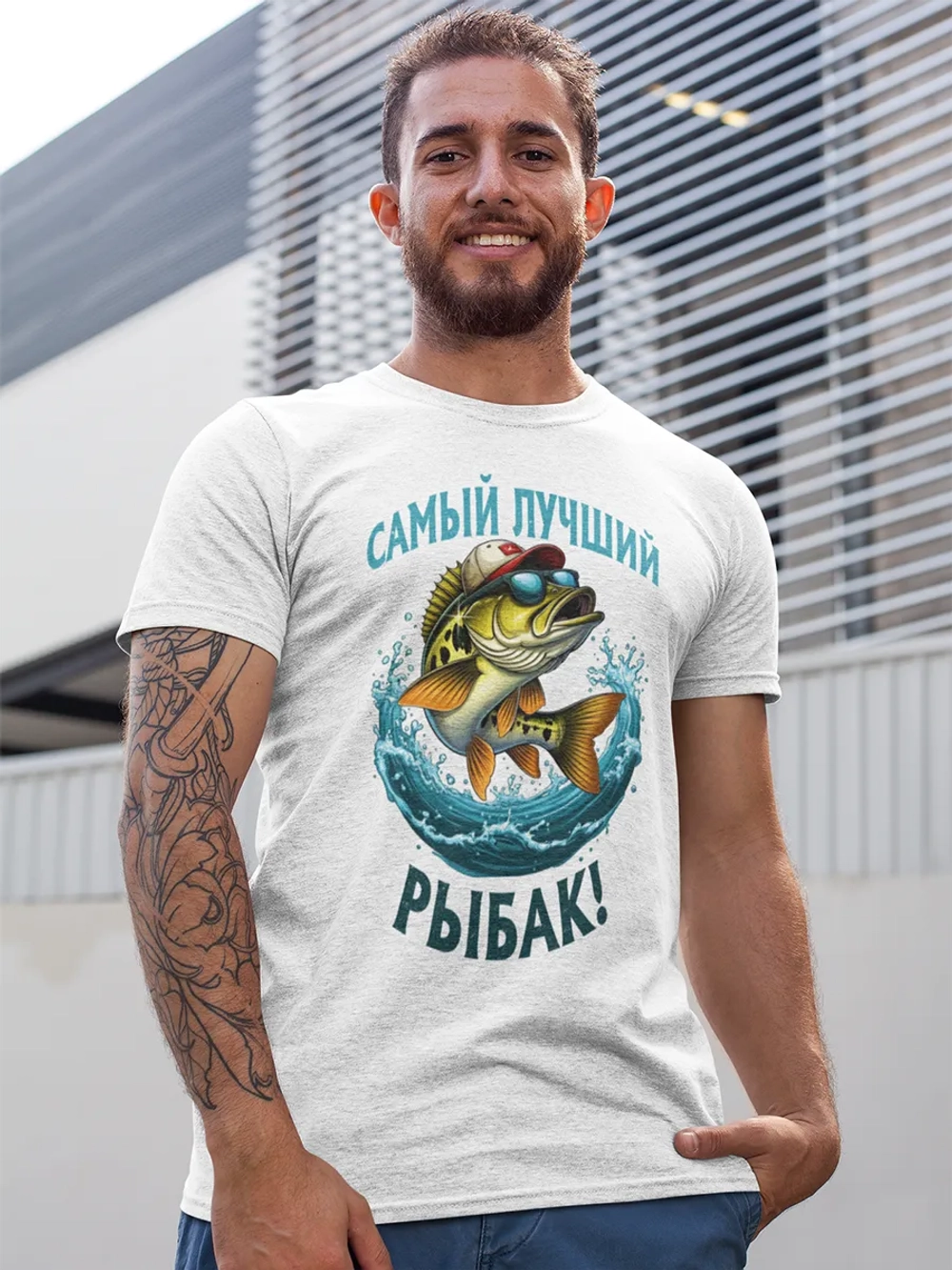 Футболка на рыбалку