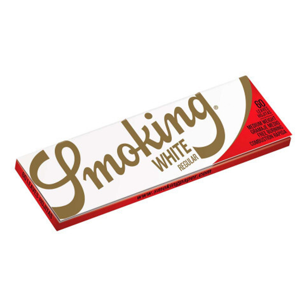 Бумага для самокруток SMOKING WHITE (Белая) 60л.