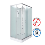 Душевая кабина Niagara Classic NG-43185-14QBKTG 110x80 с гидромассажем
