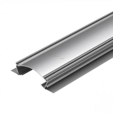 Профиль с экраном ALM-ARC-DOUBLE-2000 ANOD+FROST серебристый ALM Arlight