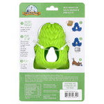 Yeti Dog Chew, Puff & Play, дозатор лакомств, жевательные таблетки для собак, зеленый, 4 жевательных конфеты, 1 дозатор