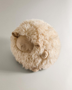 ZARA HOME НОВОГОДНИЙ ОГРАНИЧИТЕЛЬ ДЛЯ ДВЕРИ «ОВЕЧКА», ЭКРЮ