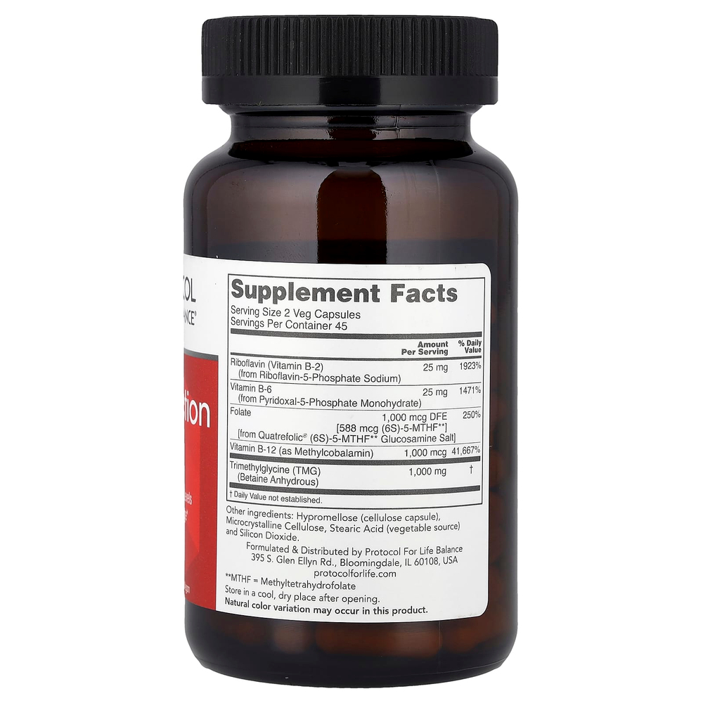 Protocol for Life Balance, Methyl-Action`` 90 растительных капсул