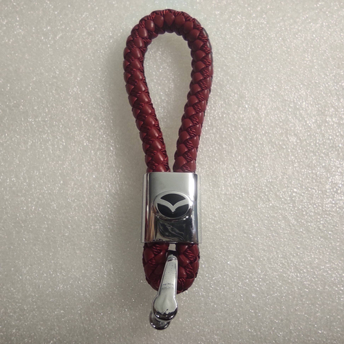 Брелок "Mazda" веревка (красный) (1 шт.)