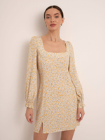 Платье "Моника" (44 / Бежевый / Вискоза 100%)