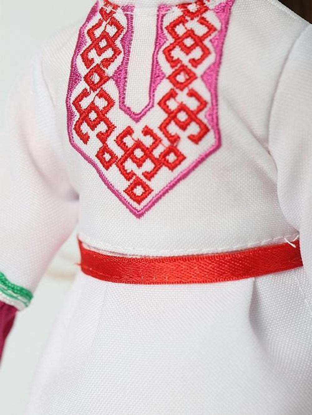 Кукла Эля в марийском костюме 30см. (Весна)