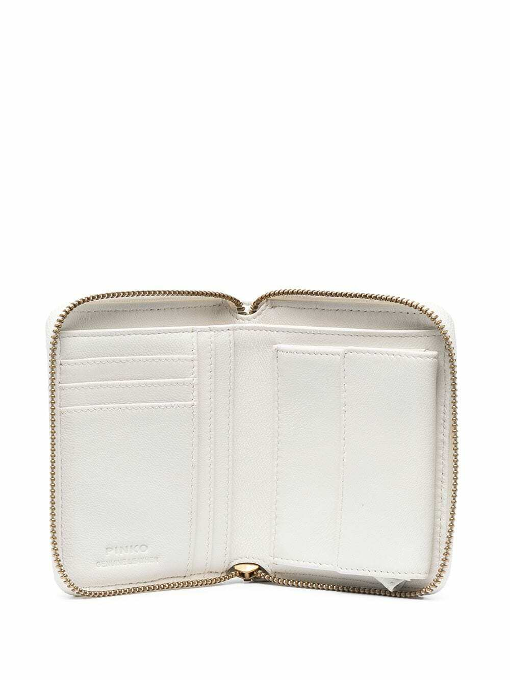 TAYLOR QUILTED WALLET - white