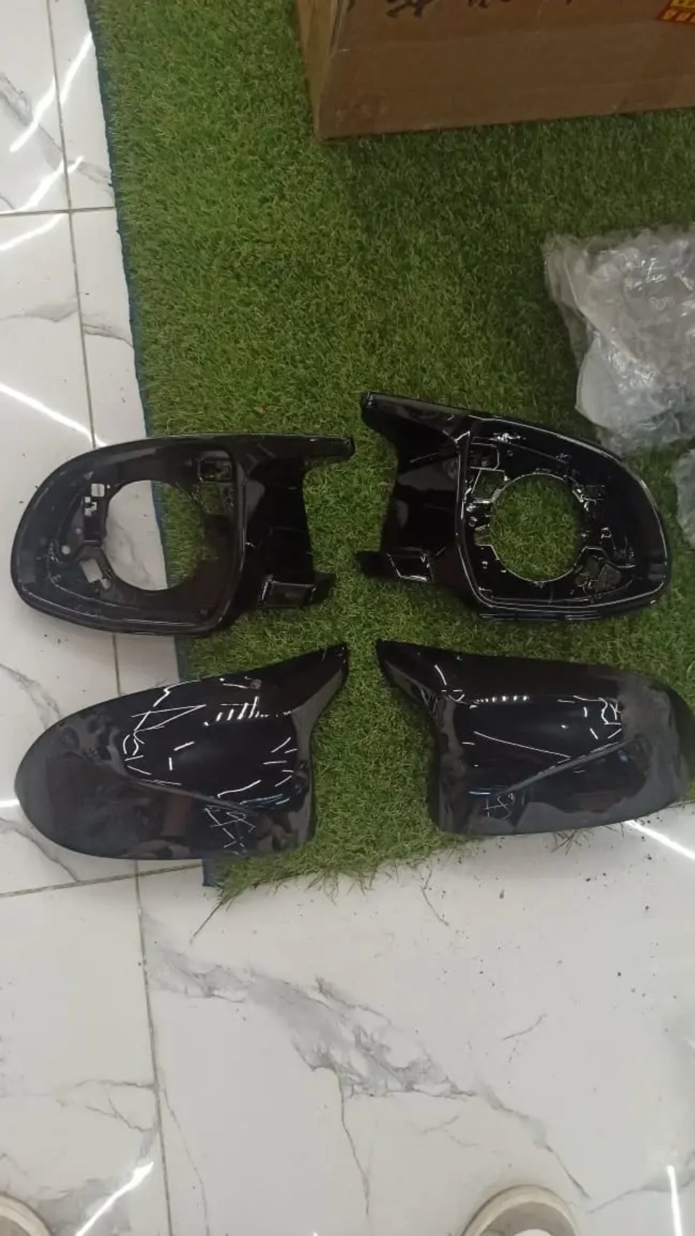 Накладки на зеркала в М-стиле для BMW X5 G05 2018+ / X6 G06 2019+ / X7 G07 2019+ БМВ