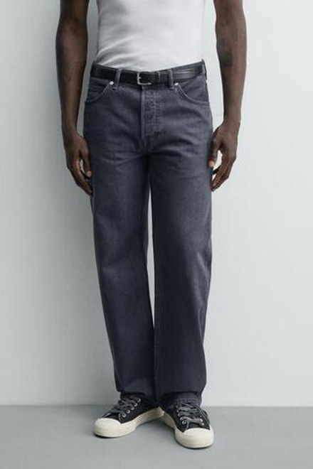 ZARA ДЖИНСЫ STRAIGHT LEG, ИНДИГО