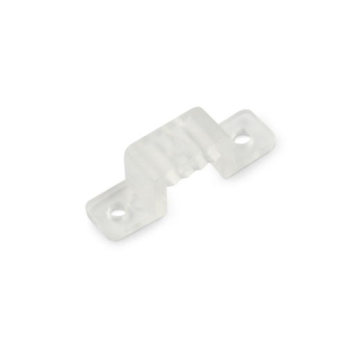 UCC-K10 CLEAR 100 POLYBAG Крепление для светодиодной ленты 220В 10x7мм. Цвет прозрачный, 100 штук в пакете. TM Uniel