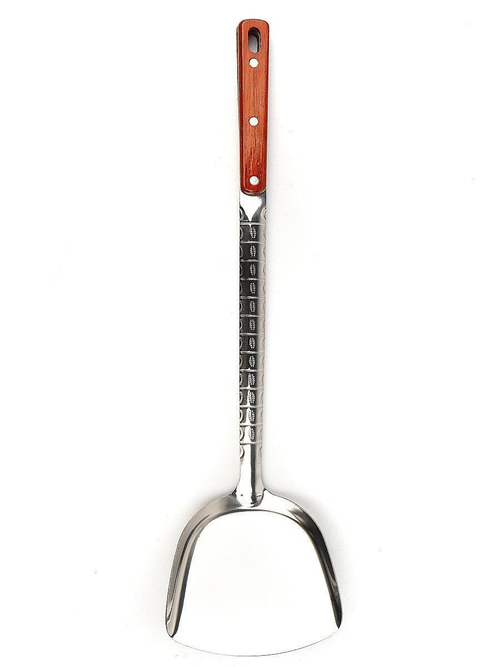 Лопатка для жарки цельная 45 см. деревянная ручка