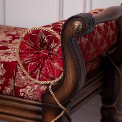 Банкетка Флоренция Орех(Д) Каледония Даймонд Черри