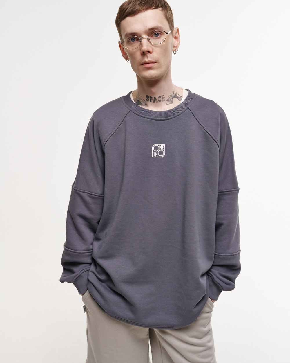 Raglan Sweatshirt LOGO Castlerock