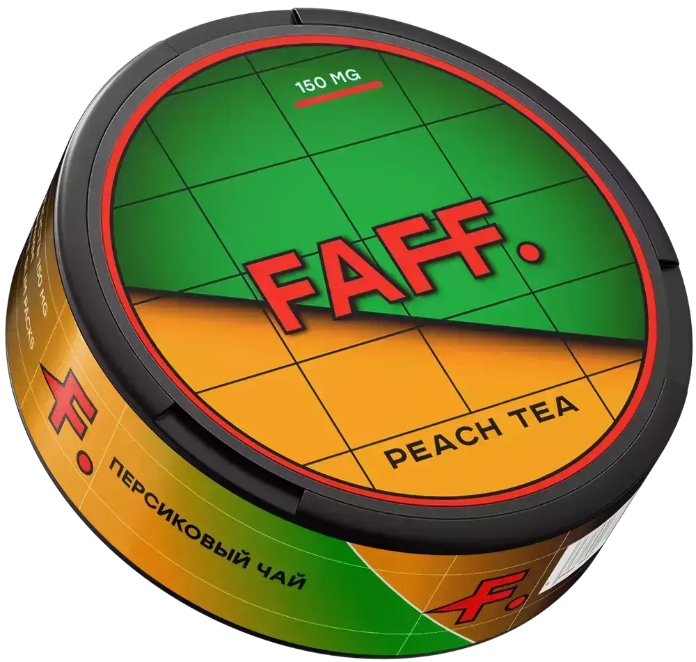 FAFF PEACH TEA (150 МГ) - ПЕРСИКОВЫЙ ЧАЙ