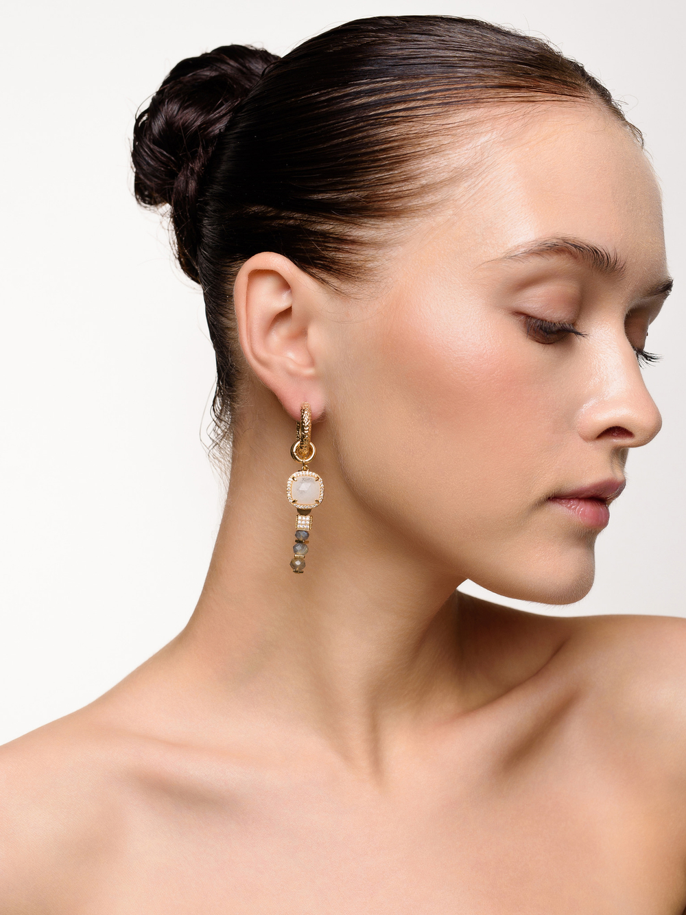 Серьги "Royal Labrador" Gold