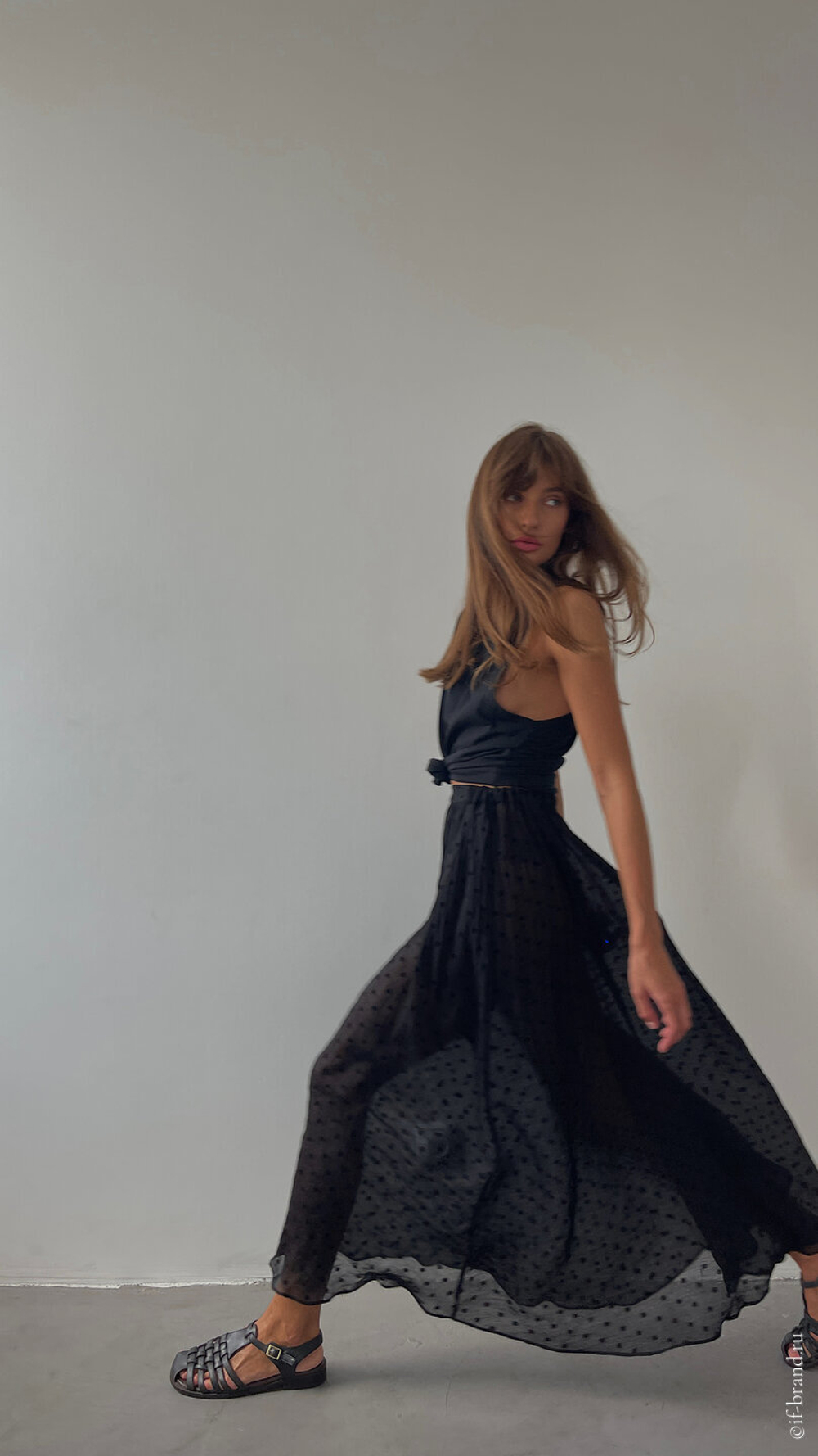 юбка IWON voluptuous горох