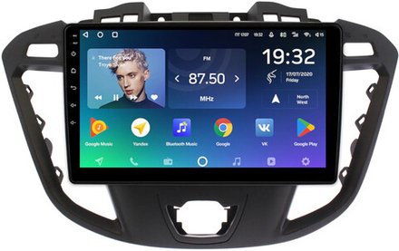 Магнитола для Ford Transit Custom, Tourneo Custom 2012-2019 - Teyes SPRO+ монитор 9" IPS на Android 10, ТОП процессор, 4Гб+32Гб, 4G SIM-слот