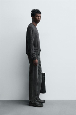 ZARA ДЖИНСЫ SLIM FIT, ЧЕРНЫЙ