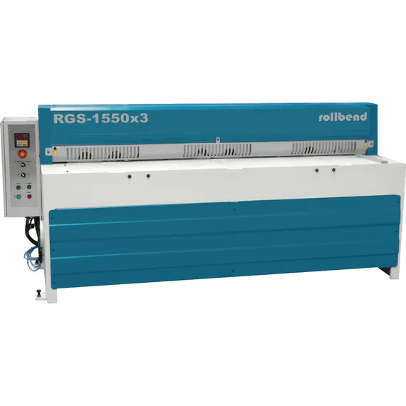 Электромеханическая гильотина Rollbend RGS 1550x3