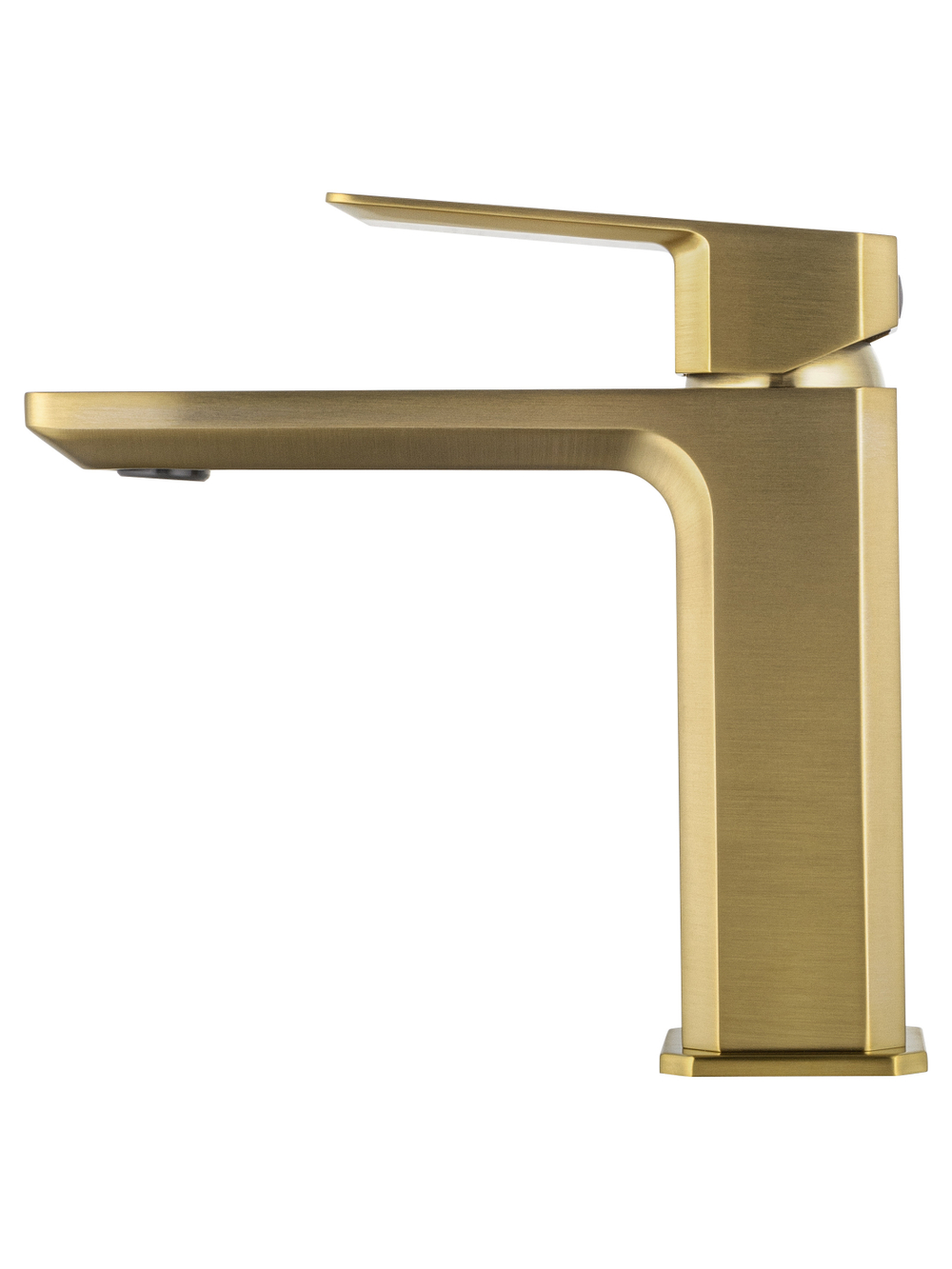 Смеситель для раковины WONZON & WOGHAND DIAMOND, Брашированное золото (WW-88139011-BG)