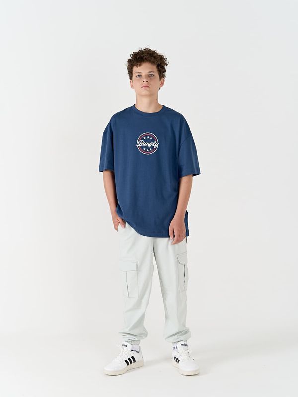 Футболка оверсайз с печатью 