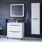 Тумба напольная IDDIS Cloud, белая, 80 см, CLO80WFi95 подходит ум. 0138000i28