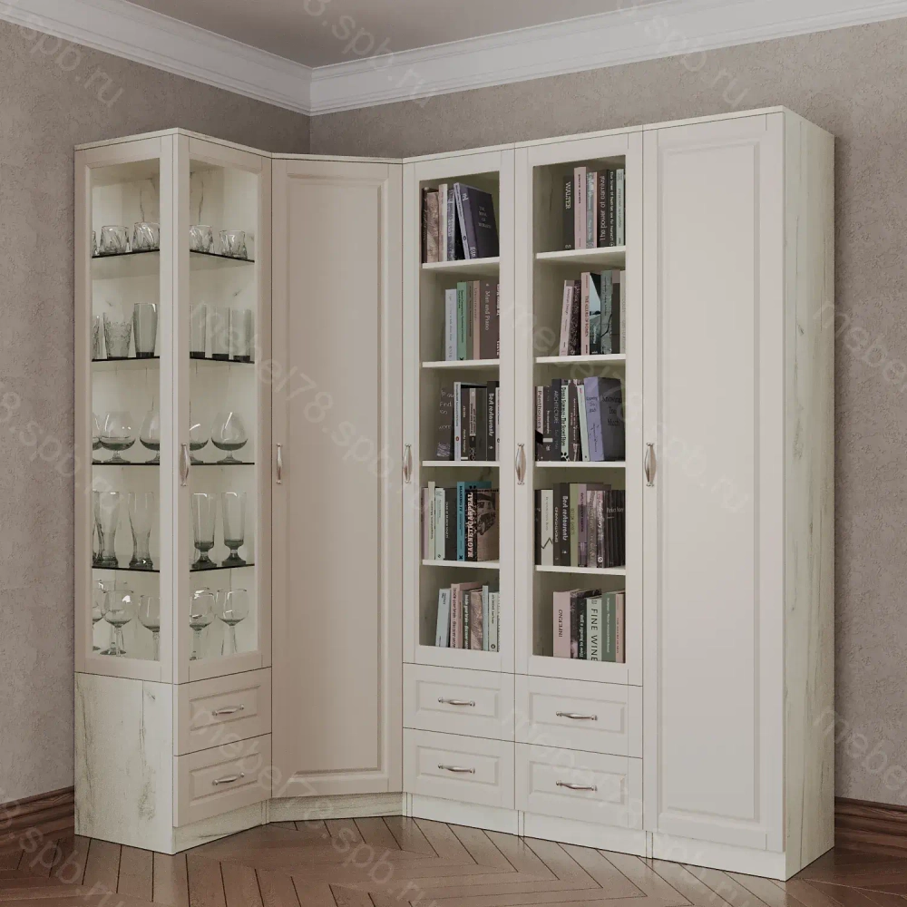 Угловой шкаф 14