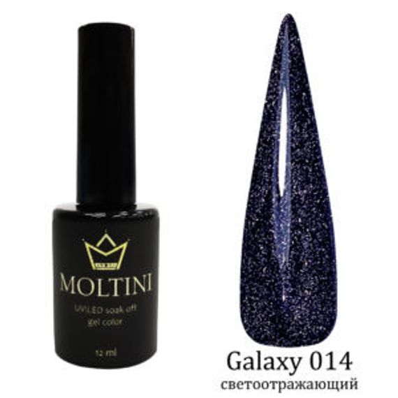 Гель-лак Moltini Galaxy 014, 12 ml