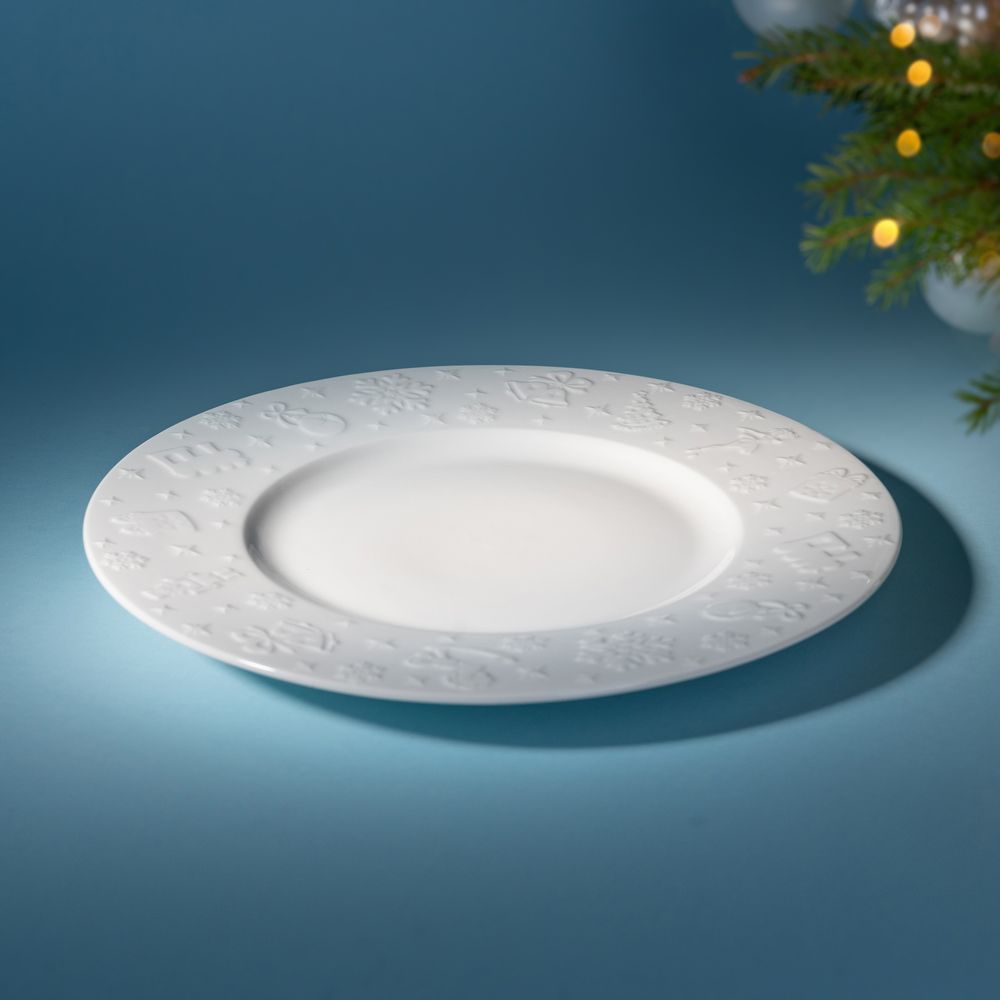 НАБОР ТАРЕЛОК ОБЕДЕННЫХ LEFARD "NUTCRACKER" 2 ШТ. 26 СМ (КОР=8НАБ.)