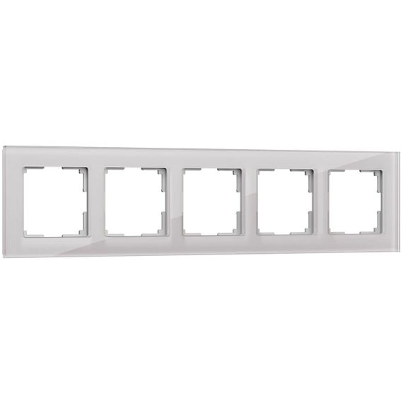 Рамка Werkel Favorit на 5 постов дымчатый W0051117 4690389160189