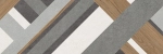 Настенная плитка Alma Ceramica TWU3090STO74R Stereo 30x90 микс матовая под бетон / под дерево / геометрия