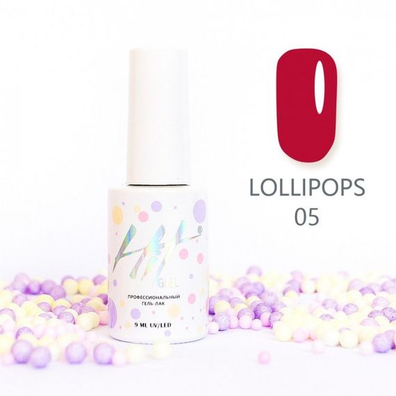 Гель-лак ТМ &quot;HIT gel&quot; №05 Lollipops, 9 мл