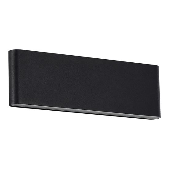 SL9531.411.01 Светильник ул настенный ST-Luce черный/белый LED 1*10/15/20W 2700/3000/3500/4000/5000K BRISS