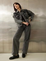 Жакет джинсовый АУРА, черный