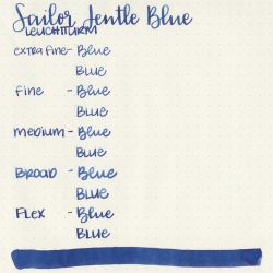 Картриджи для перьевой ручки SAILOR синие 12 штук (13-0404-140) 6