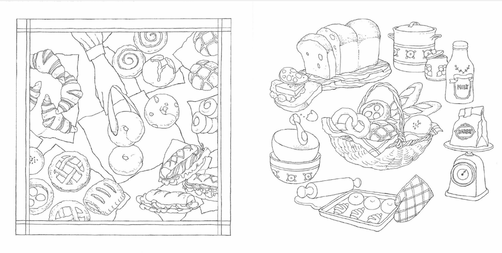 My Dream Shop. Coloring Book (Japan)