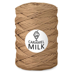 Шнур Caramel Milk, 3мм, 300м, 100% полиэфир (1 шт.)