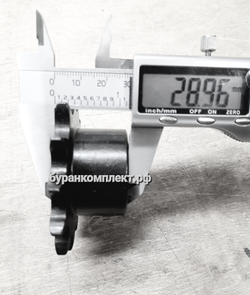 Звездочка z=13 шаг 15,875 (посадка на вал шлицы z18) L=30мм
