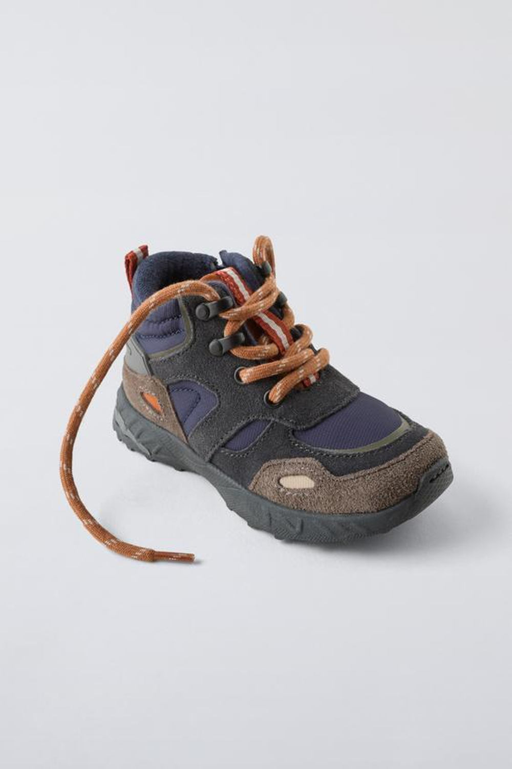 ZARA БОТИНКИ-ХАЙКЕРЫ, СИНИЙ