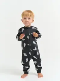 Термокомбинезон с шерстью "Морские котики" 0+