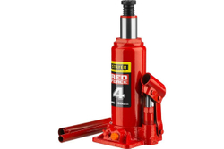 Гидравлический бутылочный домкрат STAYER RED FORCE, 4т, 195-380 мм, 43160-4 43160-4_z01