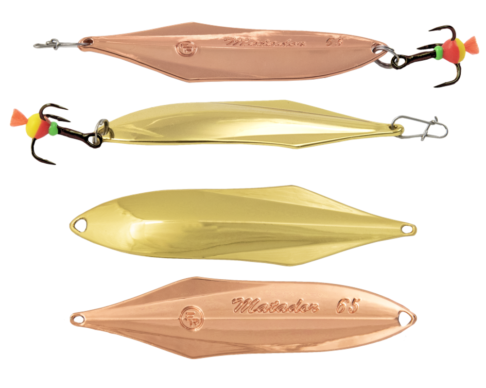 Блесна вертикальная ECOPRO Matador 65мм, 9г,G/C