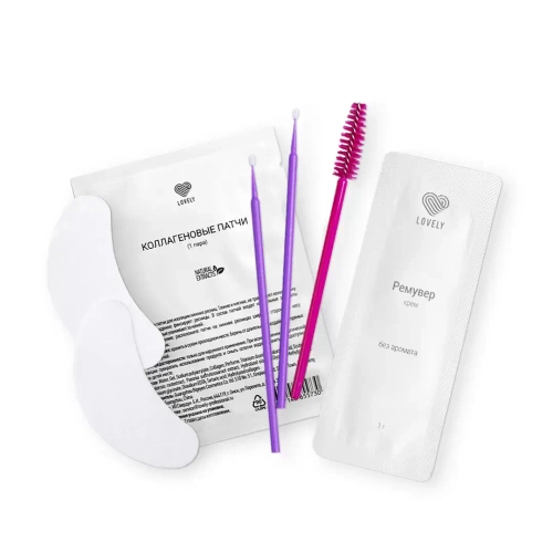 Набор для самостоятельного снятия ресниц Lovely