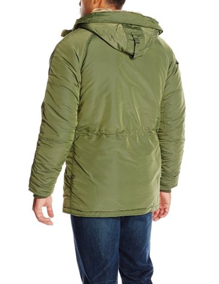 Куртка Аляска - N-3B Inclement Parka (оливковая - D.green)