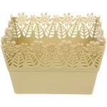 Сухарница пластиковая «SEGRETO» 17,5*17,5*11см оливковая