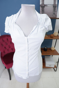 Блузка Class в полоску 44 размер