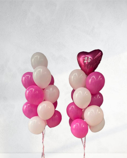 Композиция из шаров "Симпатия" с гелием
